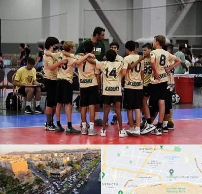 آکادمی والیبال در تهرانپارس 