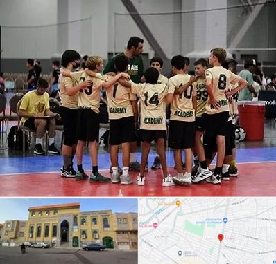 آکادمی والیبال در زنبیل آباد قم