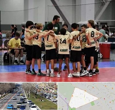 آکادمی والیبال در احمدآباد مشهد