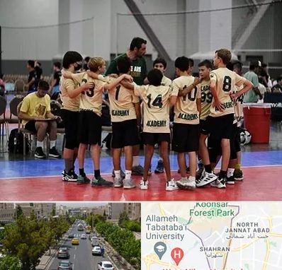 آکادمی والیبال در شهران 