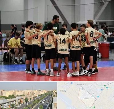 آکادمی والیبال در کیانمهر کرج