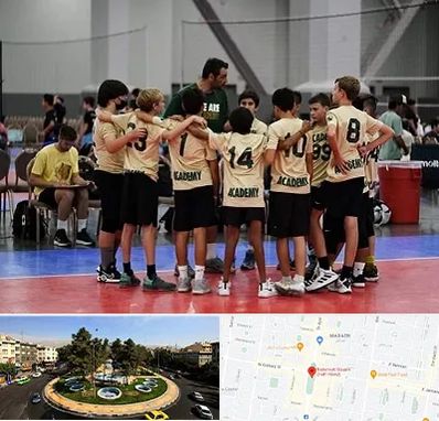 آکادمی والیبال در هفت حوض