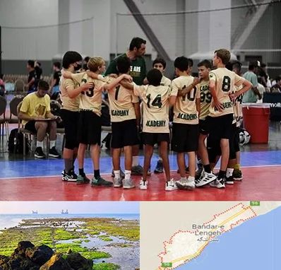 آکادمی والیبال در بندرلنگه