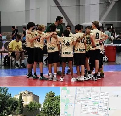 آکادمی والیبال در مرداویج اصفهان