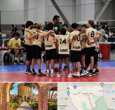آکادمی والیبال در شهر ری