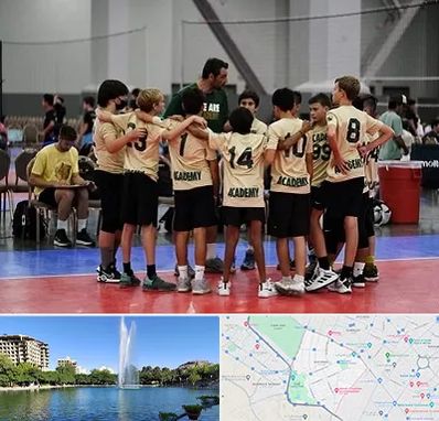 آکادمی والیبال در کوهسنگی مشهد