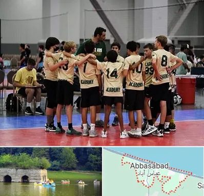 آکادمی والیبال در عباس آباد