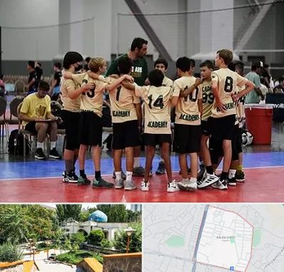 آکادمی والیبال در باغمیشه تبریز