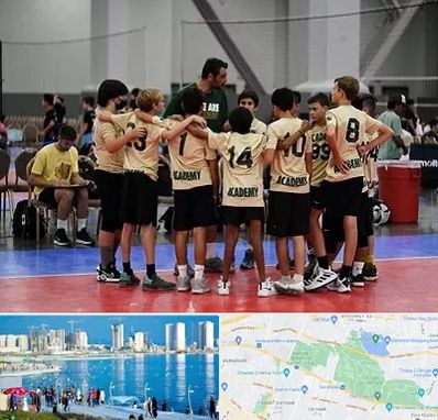 آکادمی والیبال در چیتگر 