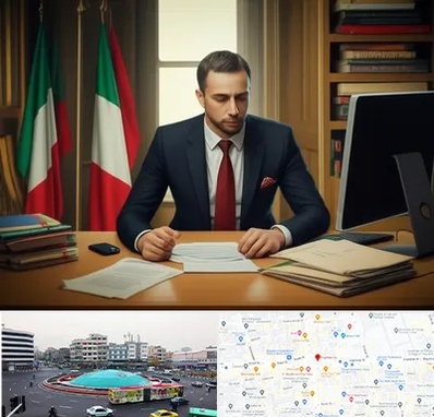 مترجم زبان ایتالیایی در میدان انقلاب