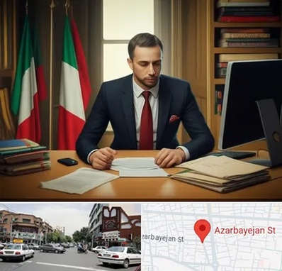 مترجم زبان ایتالیایی در خیابان آذربایجان