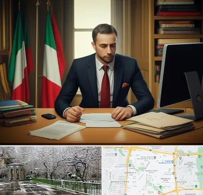 مترجم زبان ایتالیایی در باغ فیض