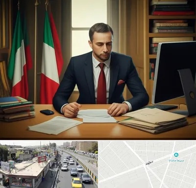 مترجم زبان ایتالیایی در خیابان دماوند