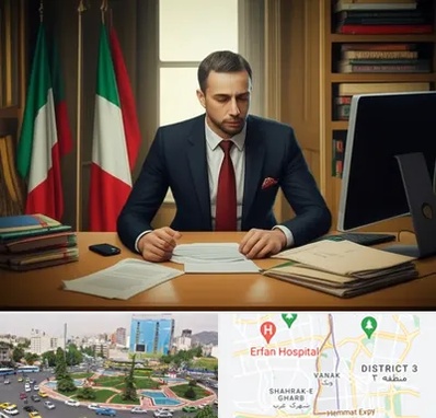 مترجم زبان ایتالیایی در ونک 