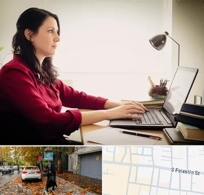 مترجم زبان فرانسوی در خیابان فلسطین 