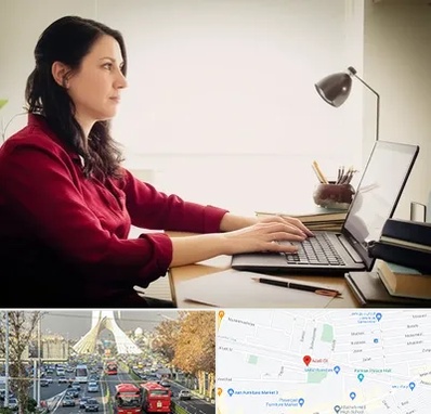 مترجم زبان فرانسوی در خیابان آزادی