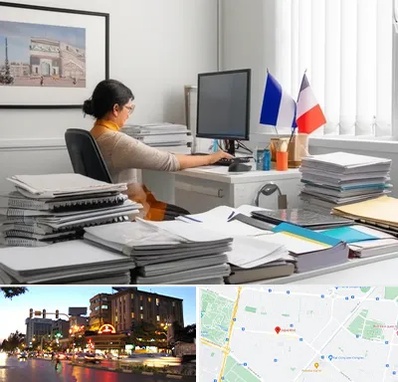 دارالترجمه فرانسوی در بلوار سجاد مشهد 