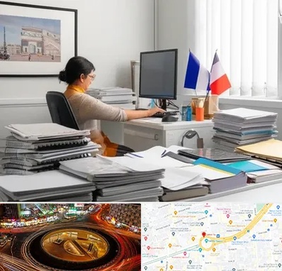دارالترجمه فرانسوی در میدان ولیعصر 