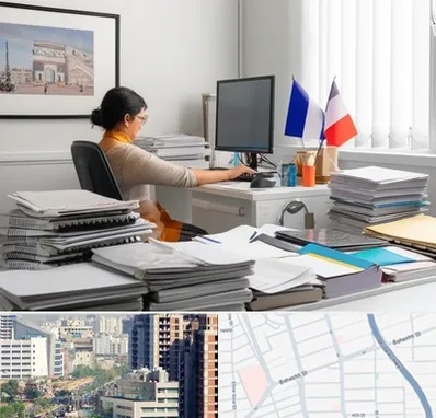 دارالترجمه فرانسوی در خیابان بهشتی