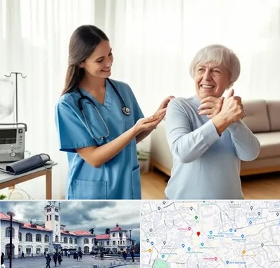 خدمات پرستاری در میدان شهرداری رشت 