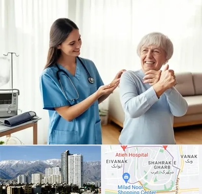 خدمات پرستاری در شهرک غرب 