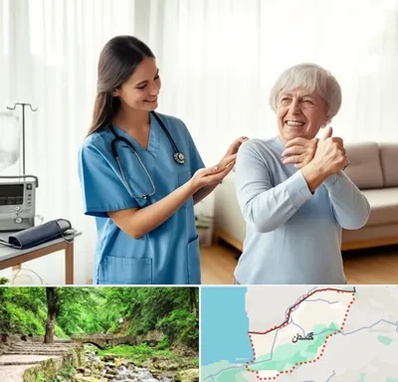 خدمات پرستاری در گلستان