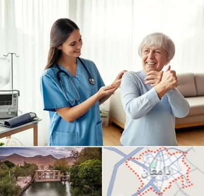 خدمات پرستاری در دامغان