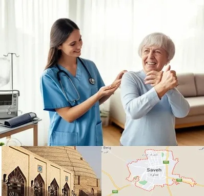 خدمات پرستاری در ساوه