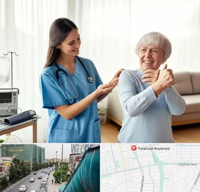 خدمات پرستاری در بلوار فرحزادی
