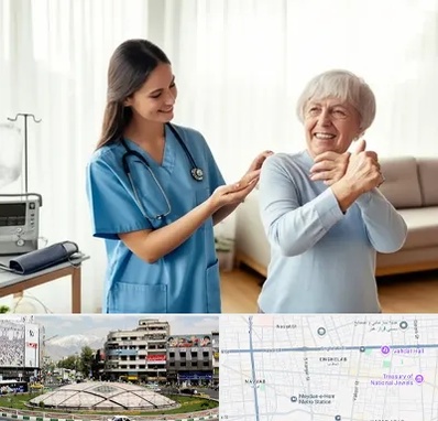 خدمات پرستاری در مرکز تهران 