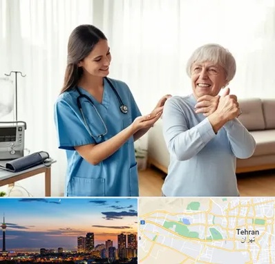 خدمات پرستاری در غرب تهران 