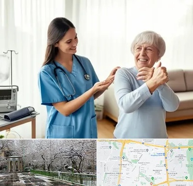 خدمات پرستاری در باغ فیض