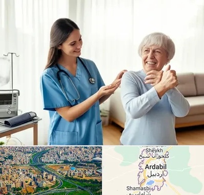 خدمات پرستاری در اردبیل