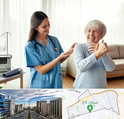 خدمات پرستاری در سعادت آباد