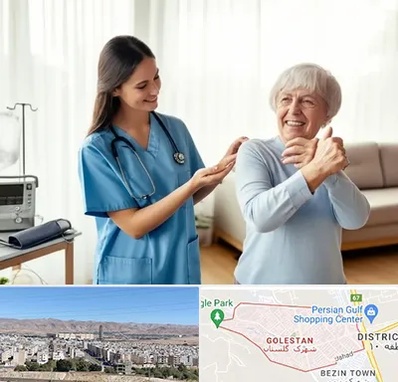 خدمات پرستاری در شهرک گلستان شیراز 