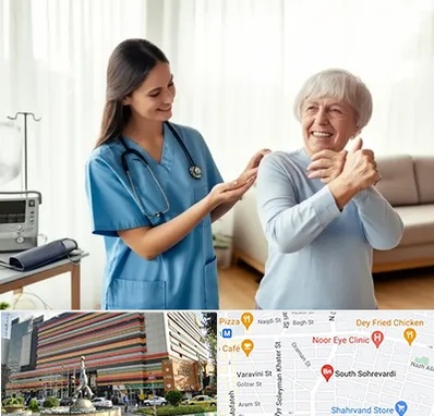 خدمات پرستاری در سهروردی 