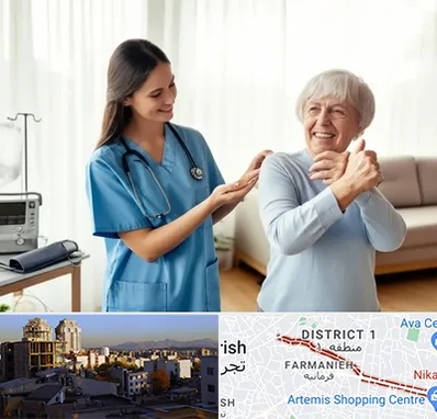 خدمات پرستاری در فرمانیه 