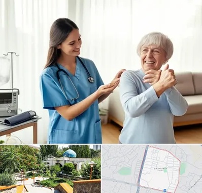 خدمات پرستاری در باغمیشه تبریز 