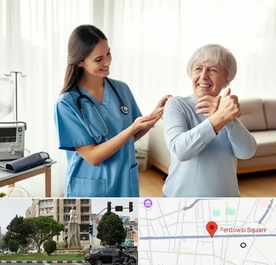 خدمات پرستاری در میدان فردوسی تهران