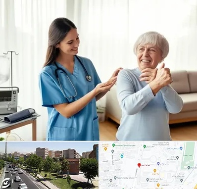 خدمات پرستاری در شهرک آزمایش 