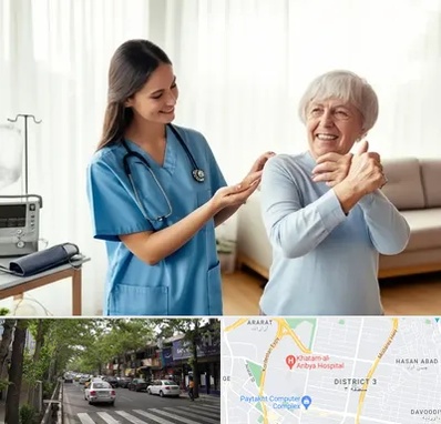 خدمات پرستاری در ظفر 