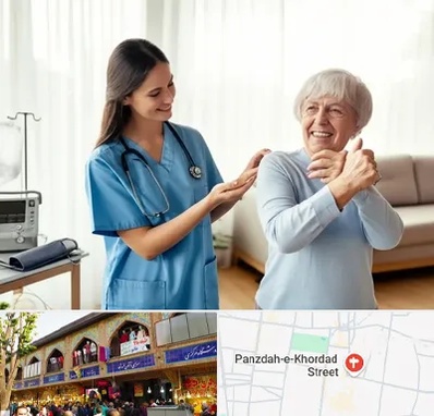 خدمات پرستاری در 15 خرداد 