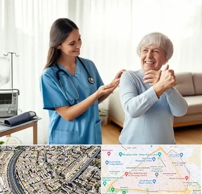 خدمات پرستاری در شهرک غرب مشهد 