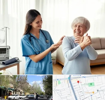 خدمات پرستاری در کوی فیروز تبریز 