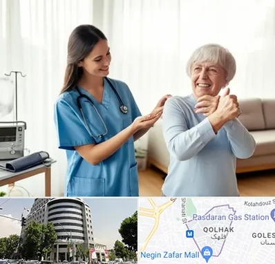 خدمات پرستاری در قلهک 