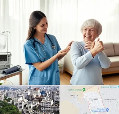 خدمات پرستاری در ولنجک 