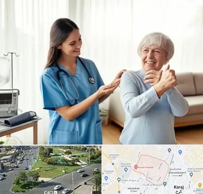 خدمات پرستاری در شاهین ویلا کرج 