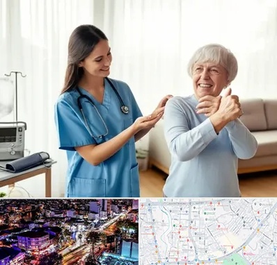 خدمات پرستاری در منظریه رشت 