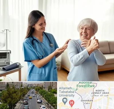 خدمات پرستاری در شهران 