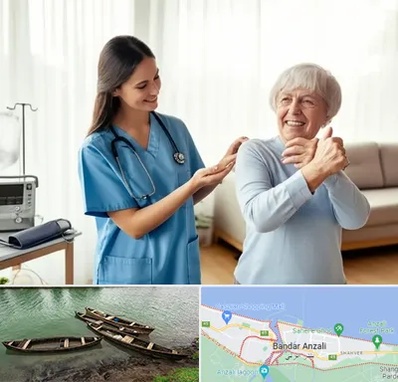 خدمات پرستاری در بندر انزلی